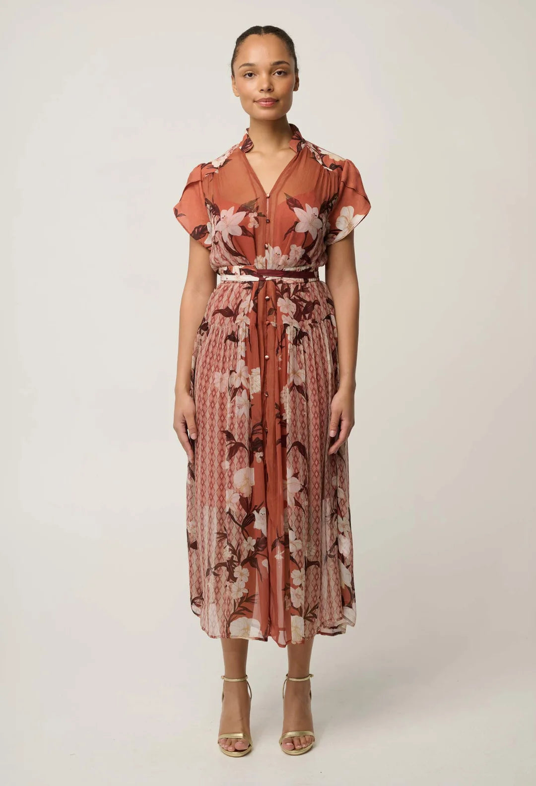 Perla Print Dress