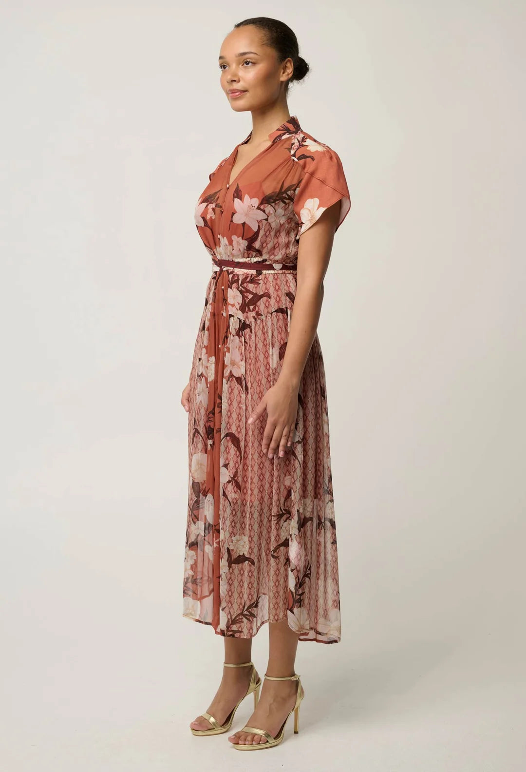 Perla Print Dress