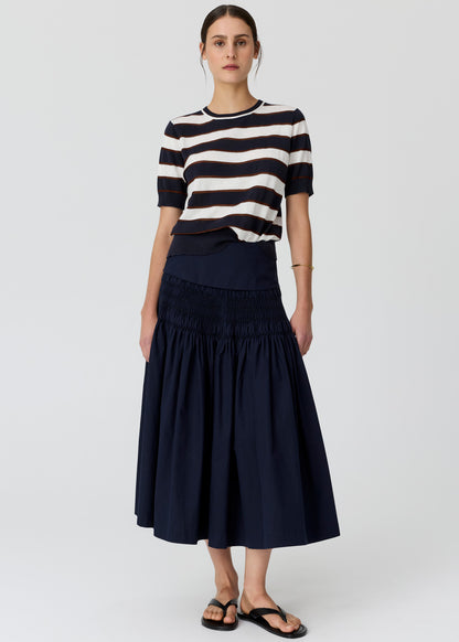 Darcey Stripe Knit Tee