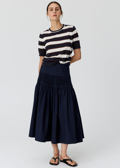 Darcey Stripe Knit Tee