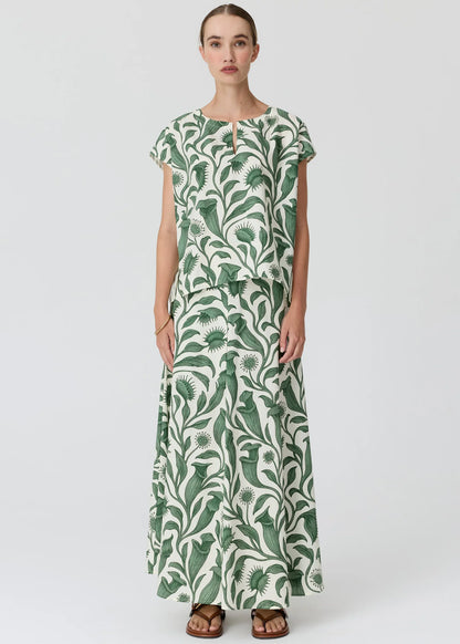 Botanica Top Contrast Back