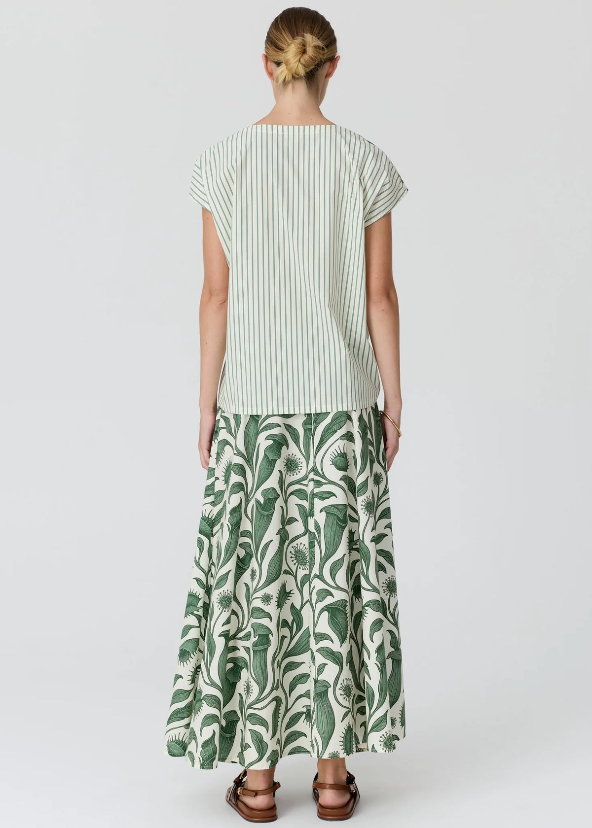 Botanica Top Contrast Back
