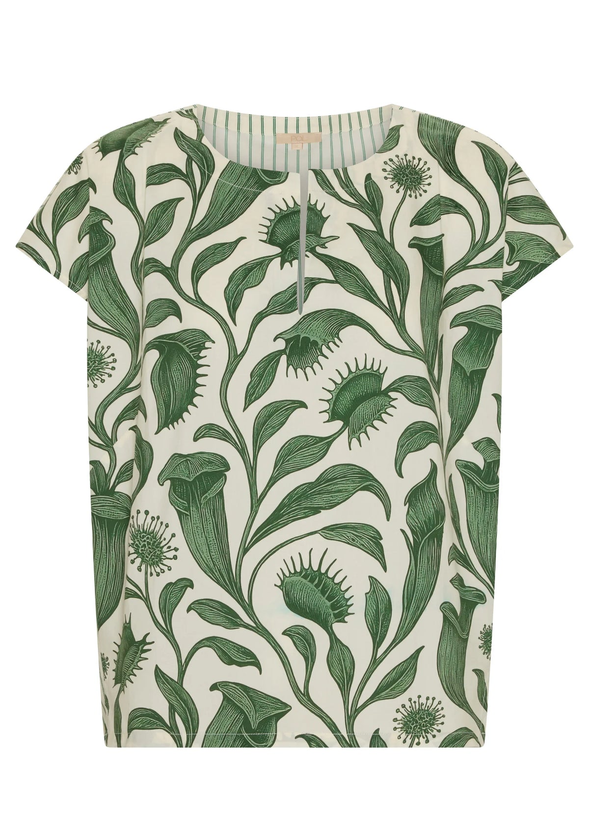 Botanica Top Contrast Back