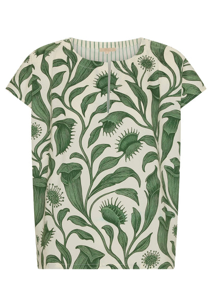 Botanica Top Contrast Back