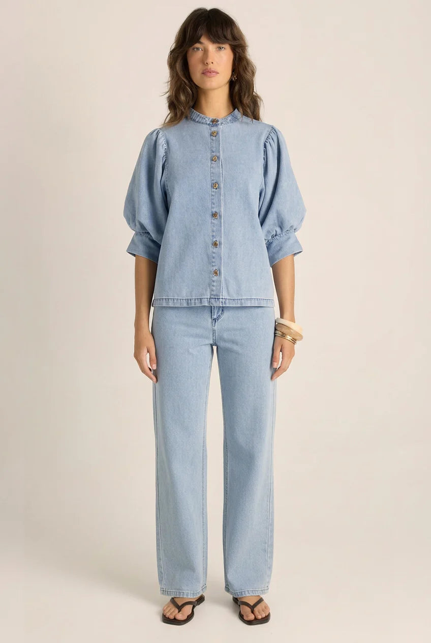 Lila Balloon Shirt