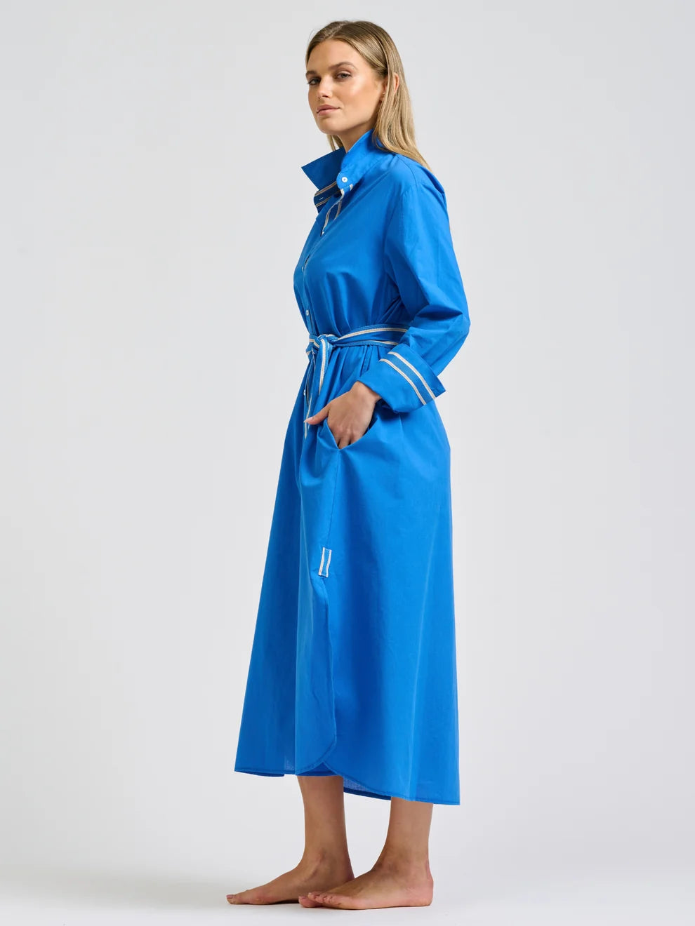 Pia Longline Shirtdress