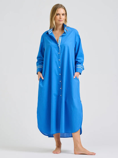 Pia Longline Shirtdress