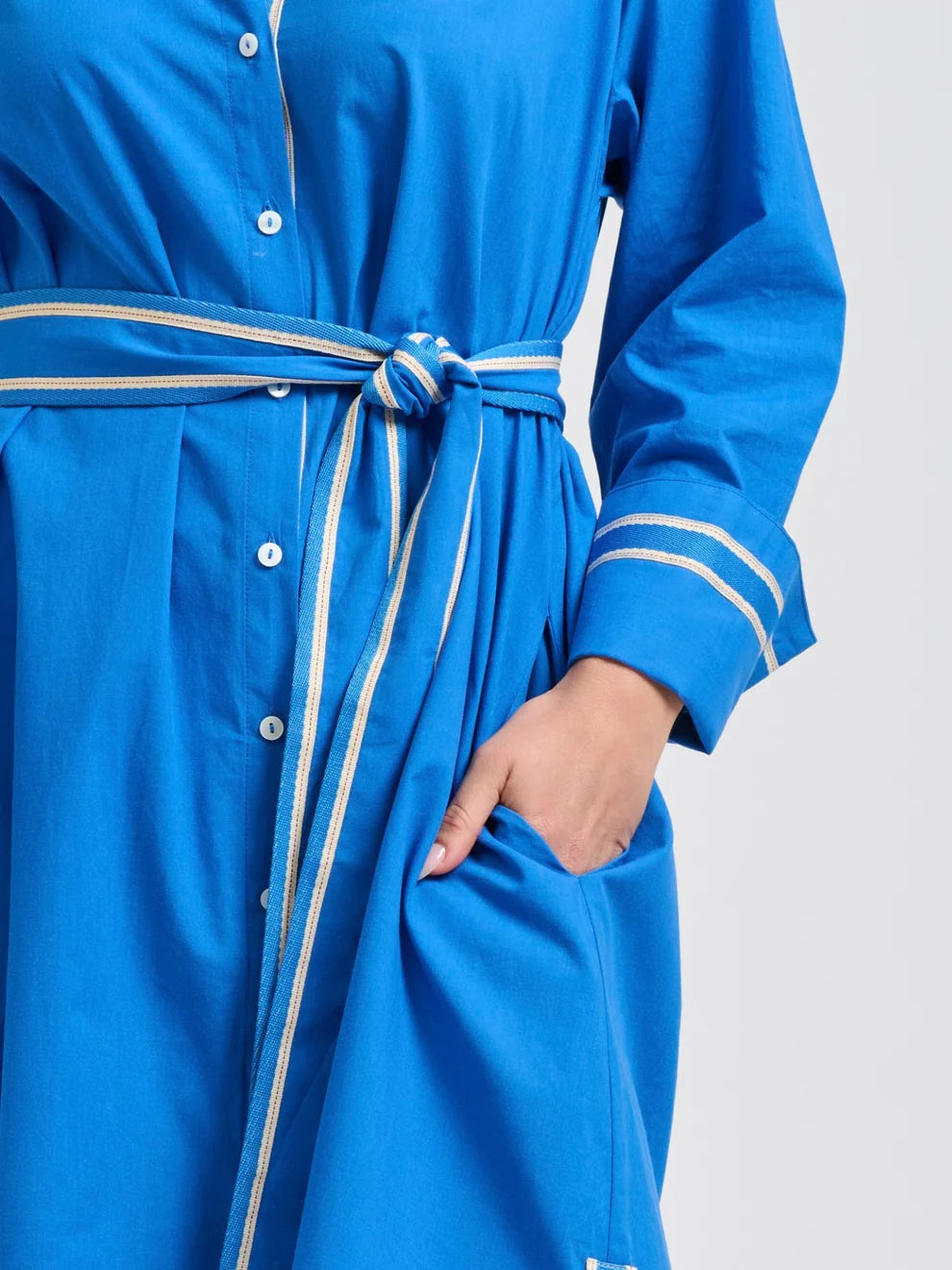Pia Longline Shirtdress
