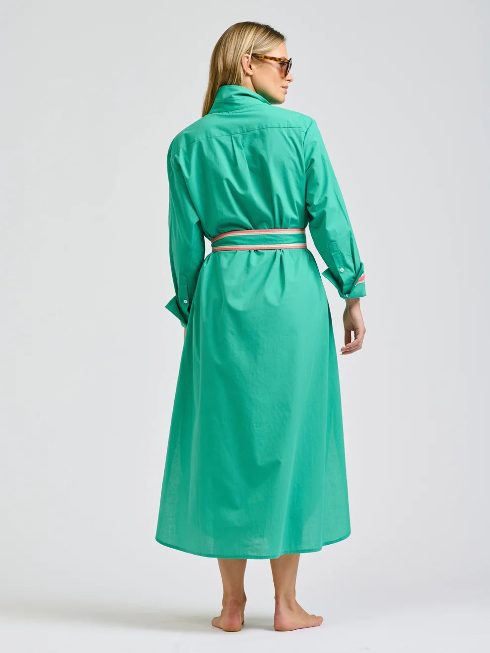 Pia Longline Shirtdress