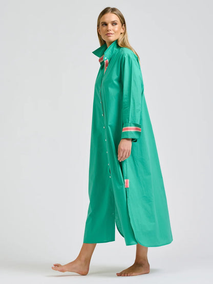 Pia Longline Shirtdress
