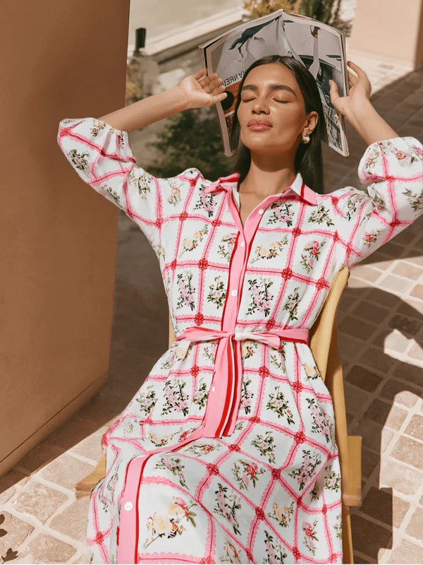 Flower Print Dress