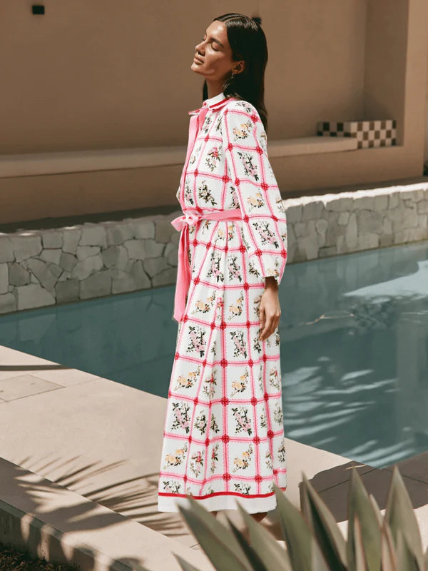 Flower Print Dress