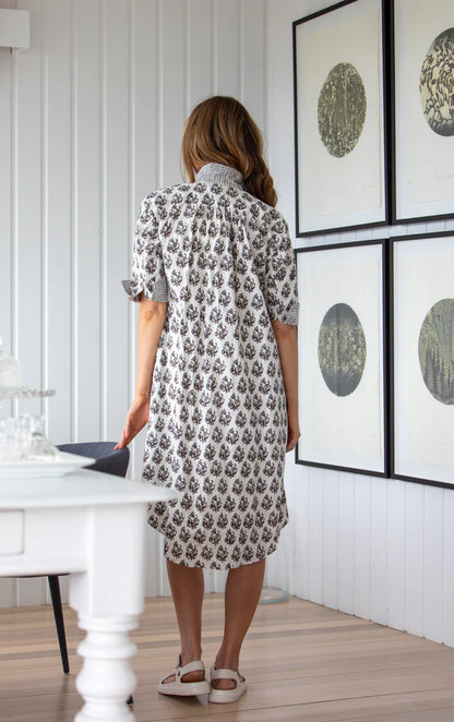 Flower Bunch Shirtdress