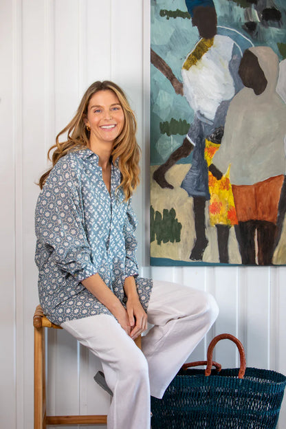 Window Pane Shirtdress