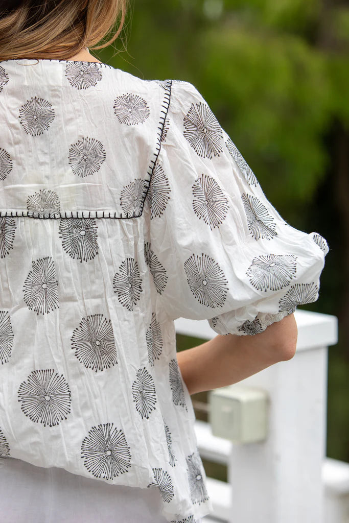 Geo Mosaic Top
