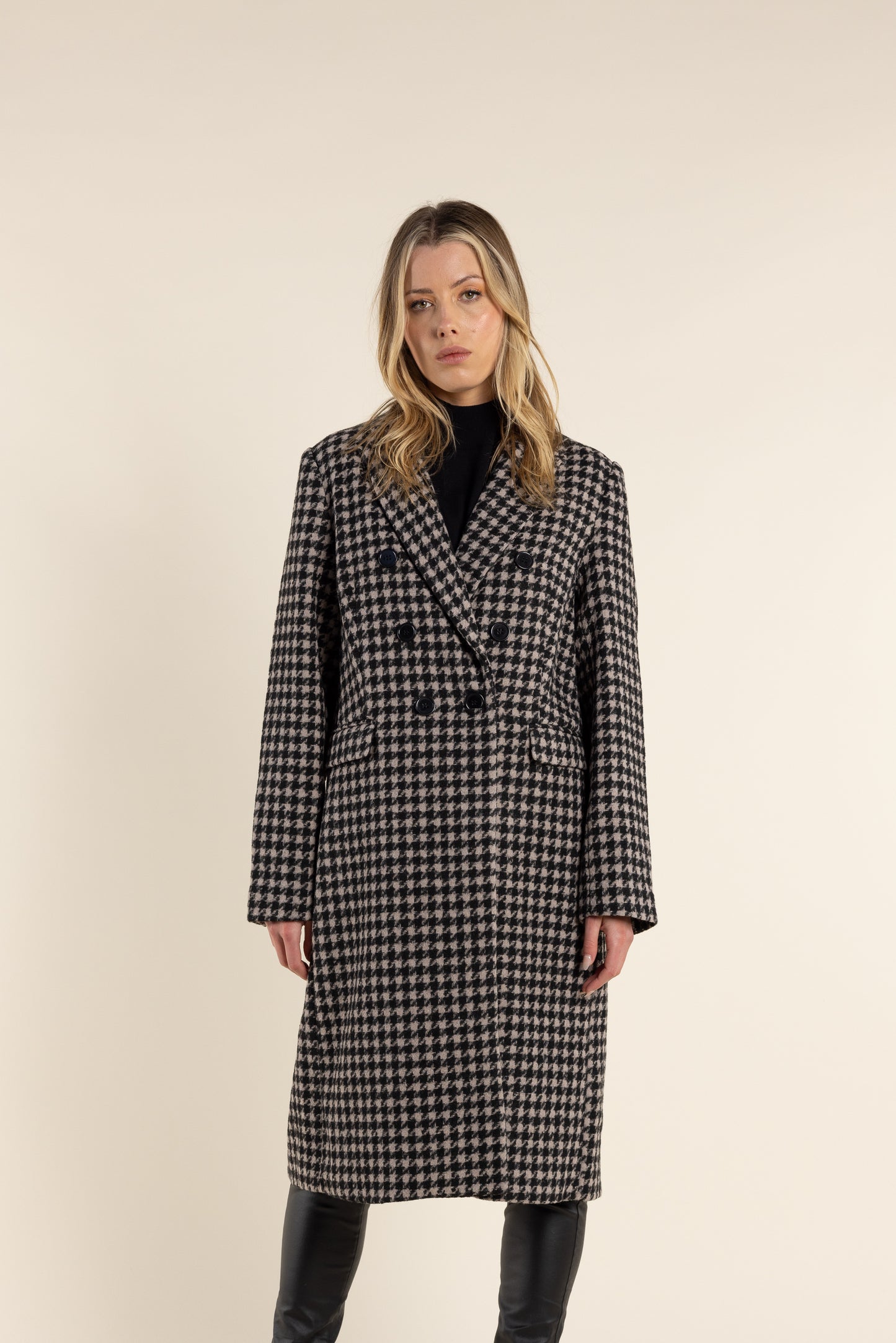 Houndstooth Coat