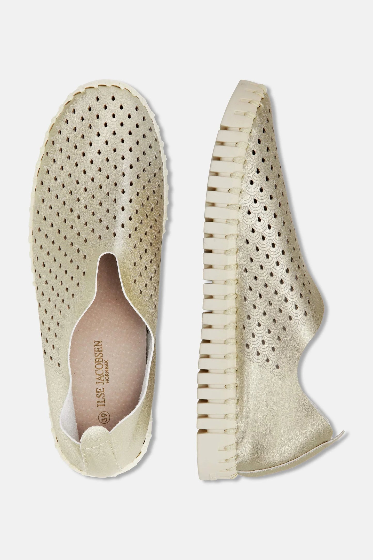 Metallic Tulip Shoes