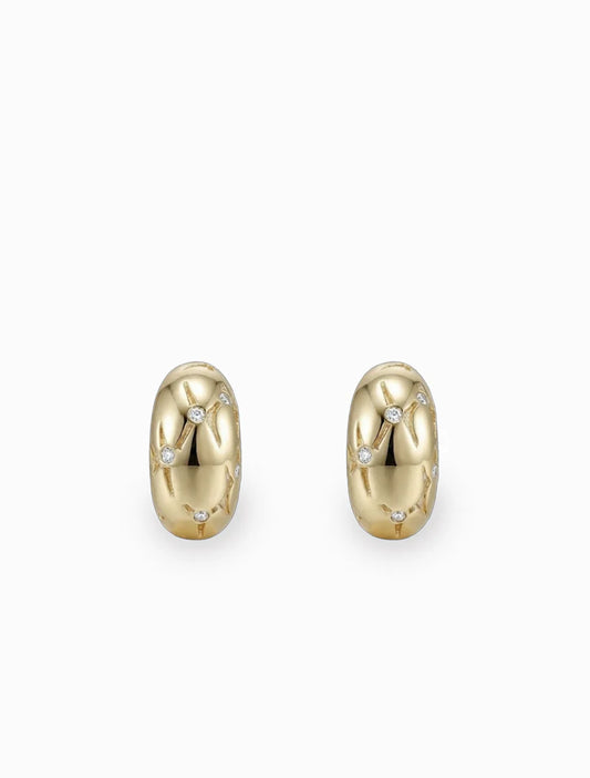 Tiny CZ Hoops