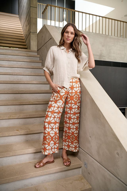 Linen Collared Shirt