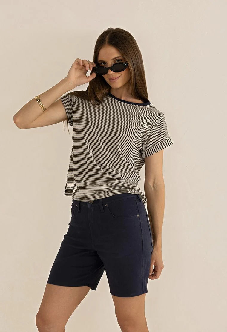 Pinnacle stripe Tee