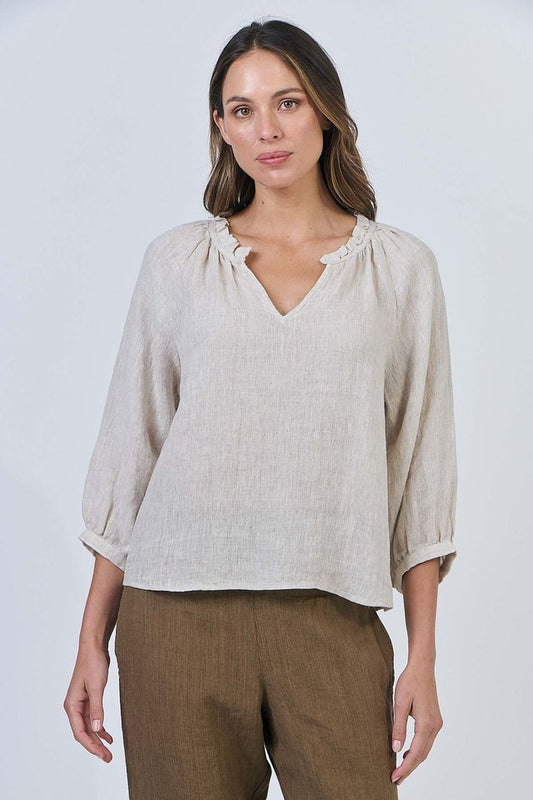Frill Neck Top