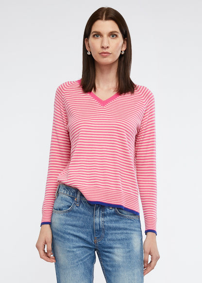 Essential Stripe V Knit