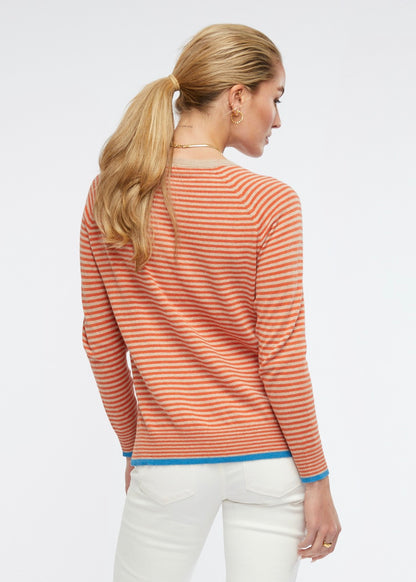 Essential Stripe V Knit