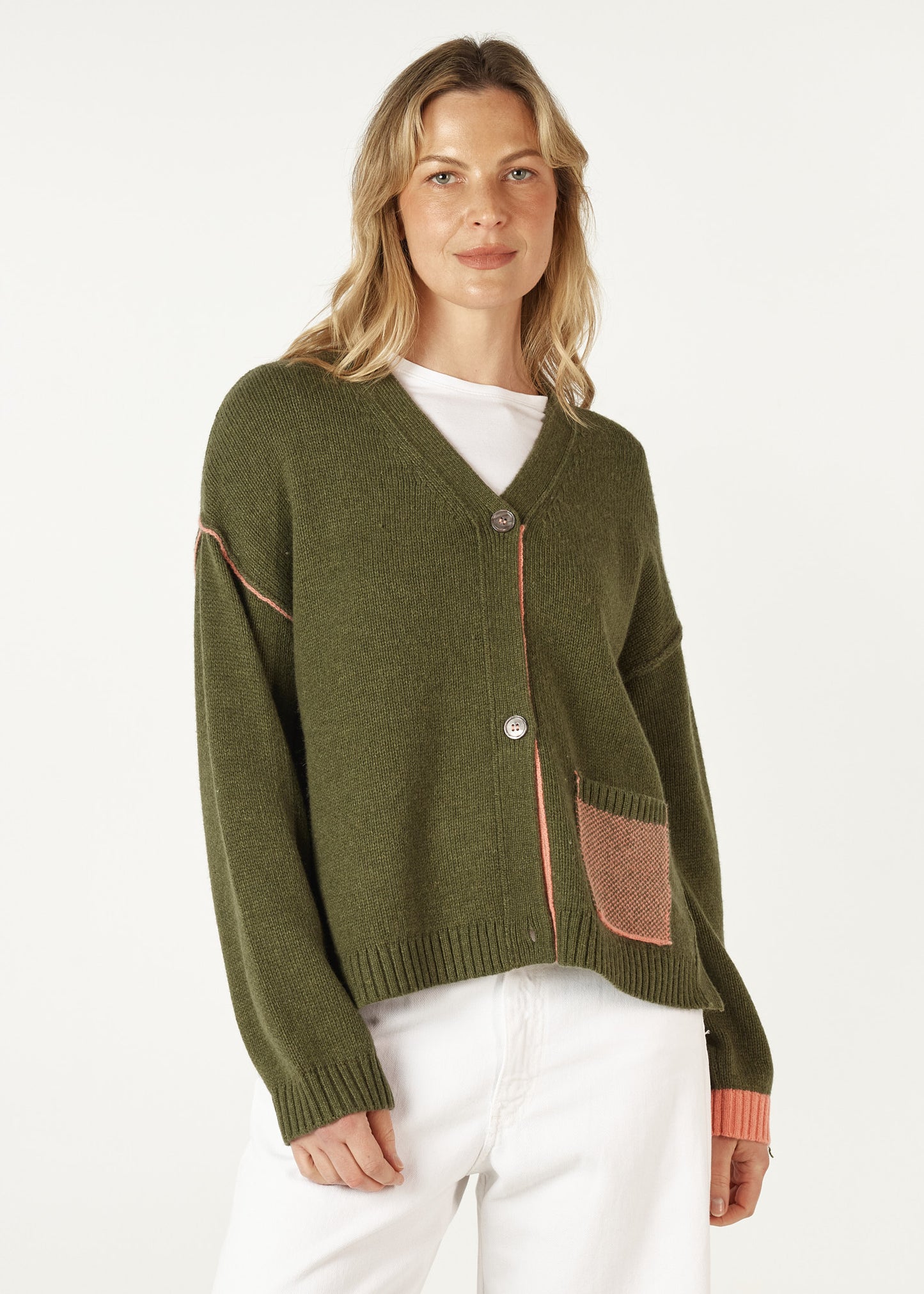 Birdseye Pocket Cardi