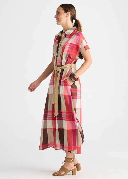 Checked Dress