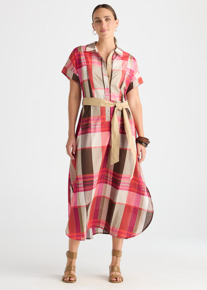 Checked Dress