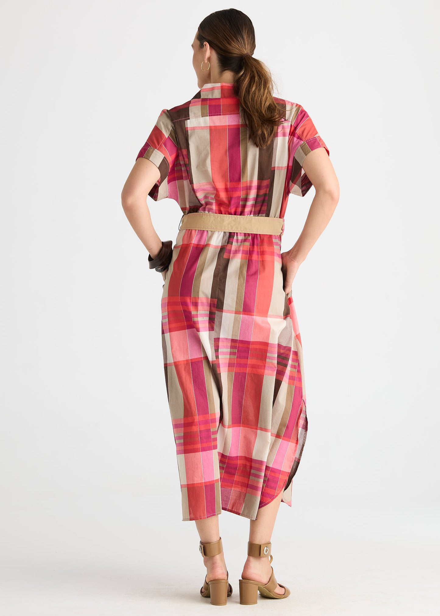 Checked Dress