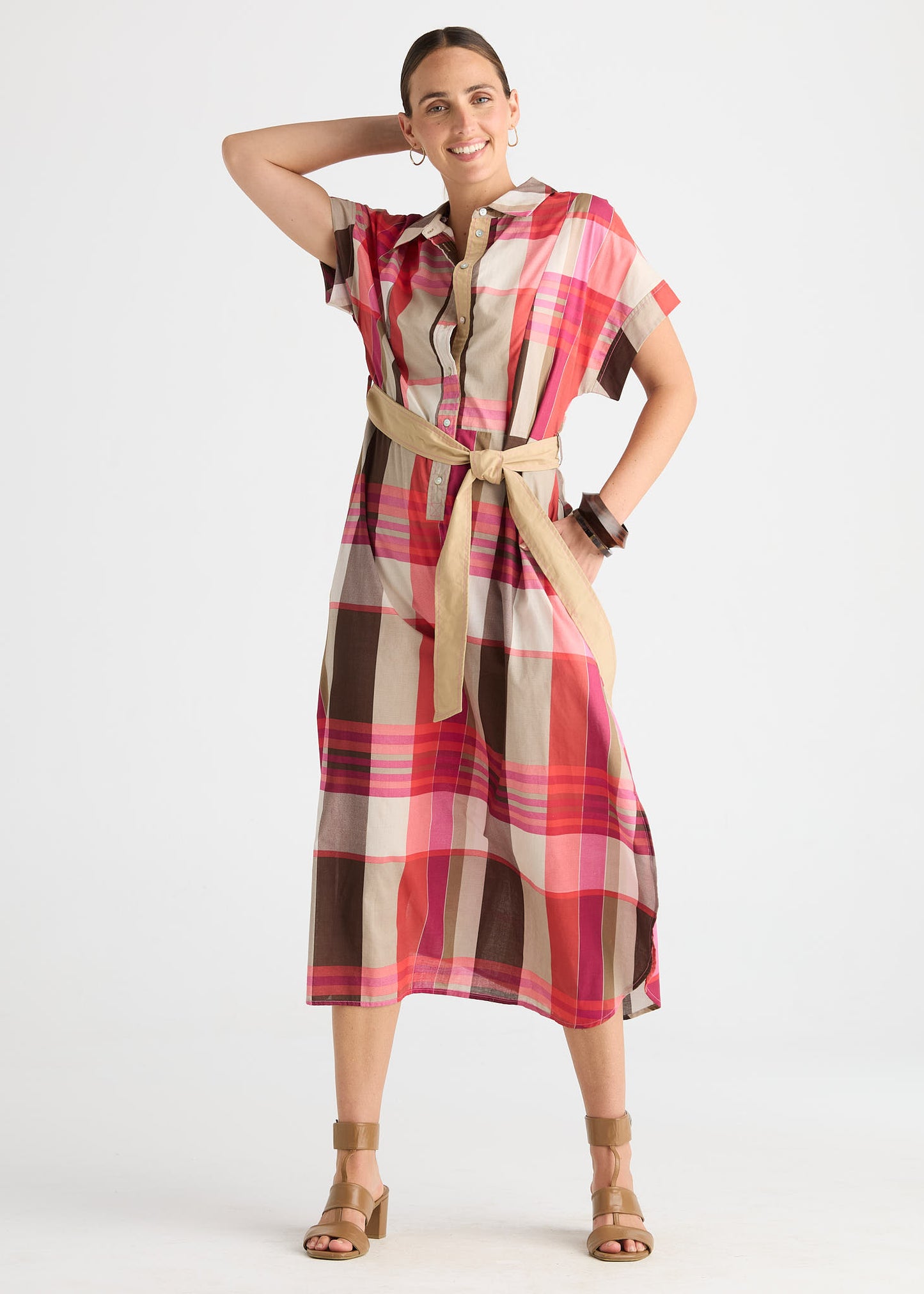 Checked Dress