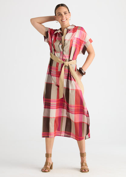Checked Dress