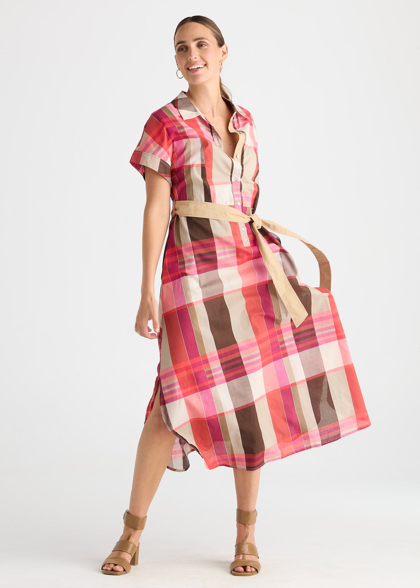 Checked Dress
