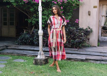 Checked Dress