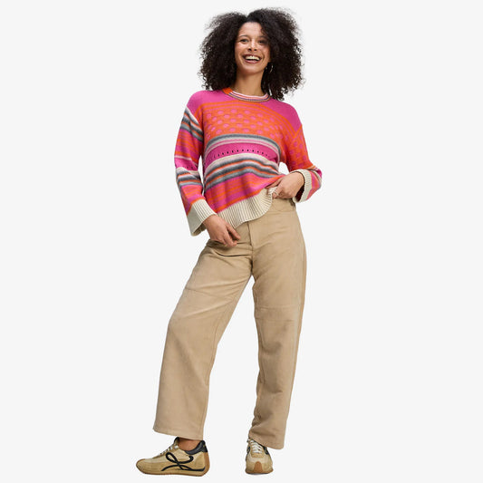Stripe Pop Jumper