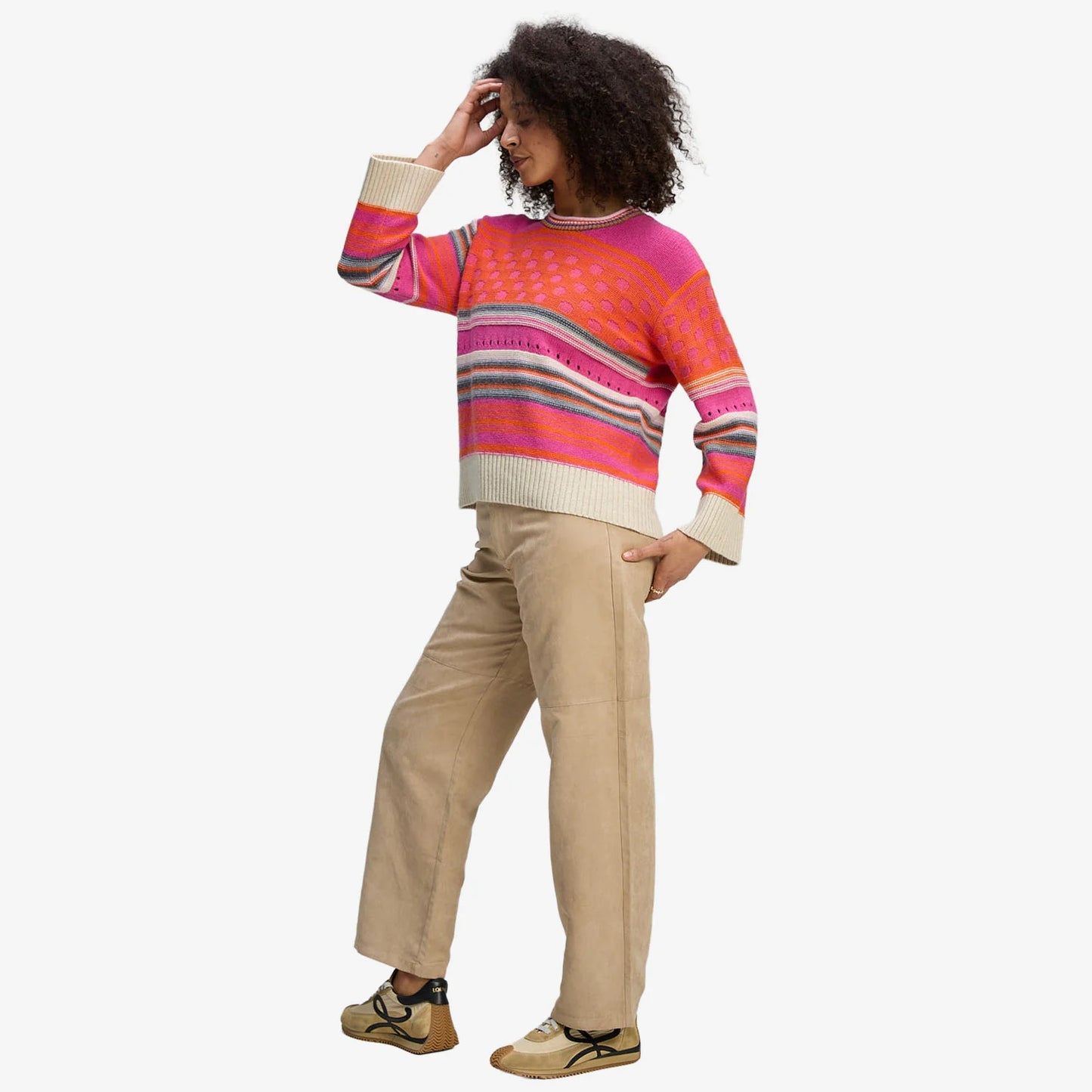 Stripe Pop Jumper