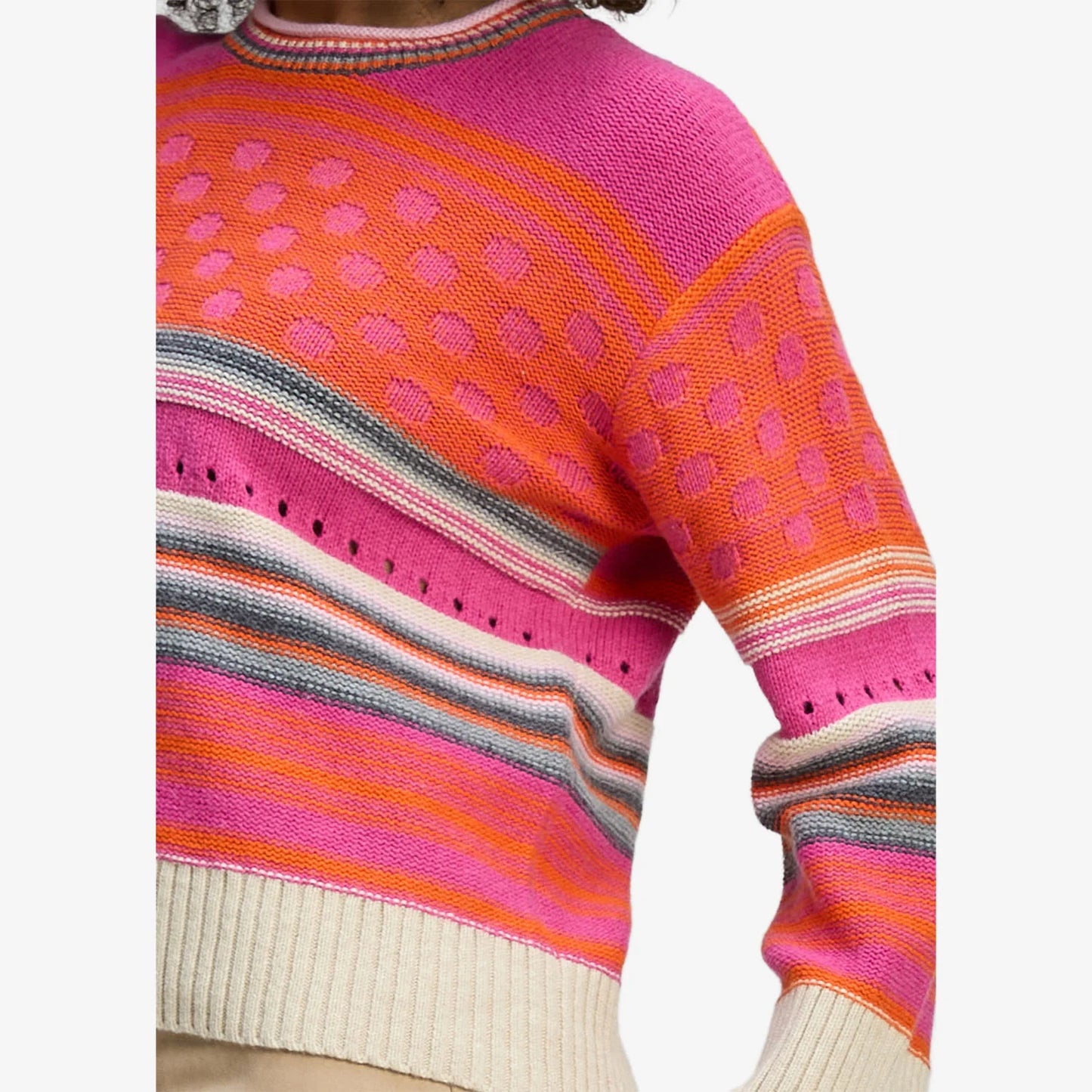 Stripe Pop Jumper