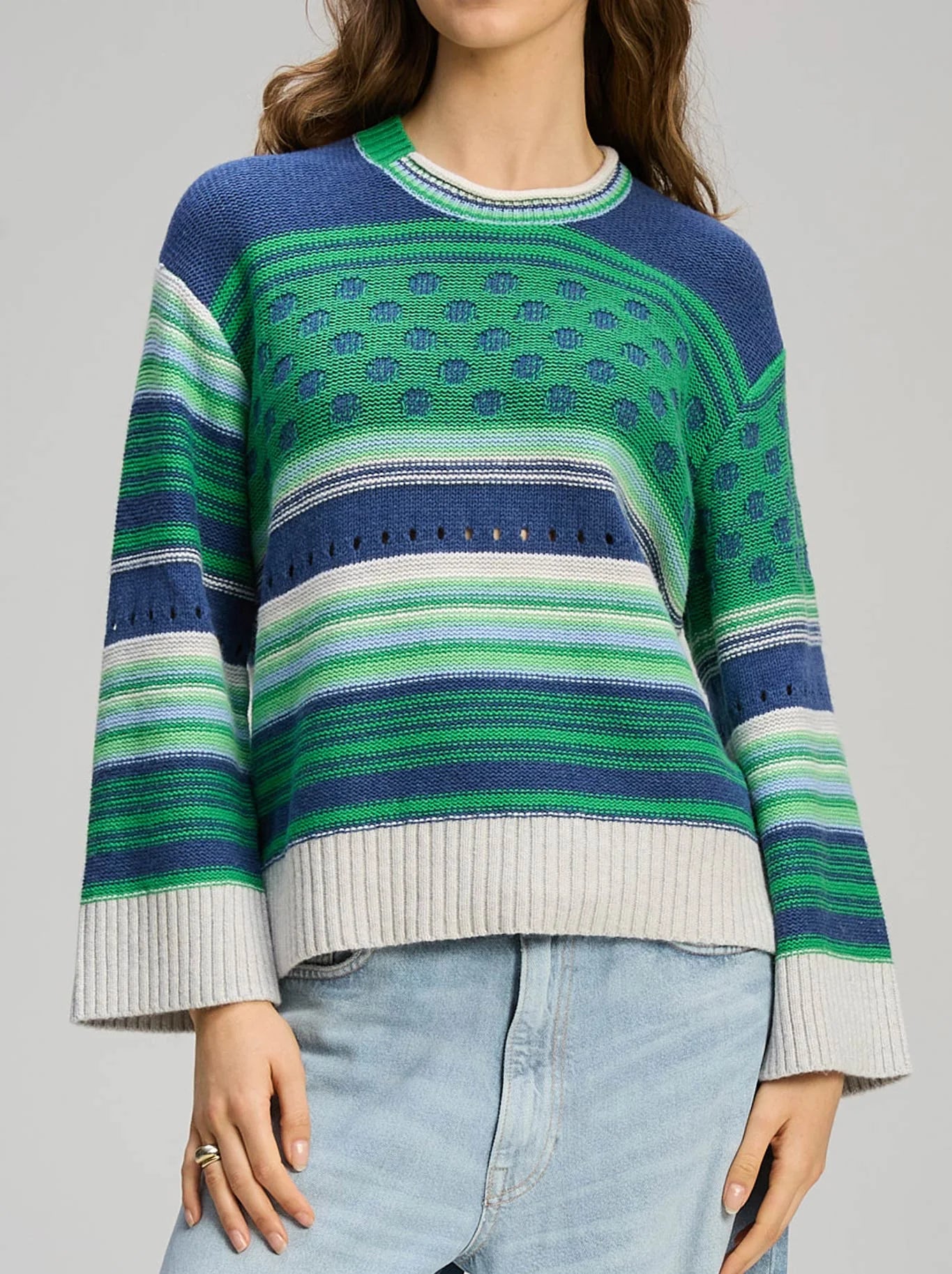 Stripe Pop Jumper