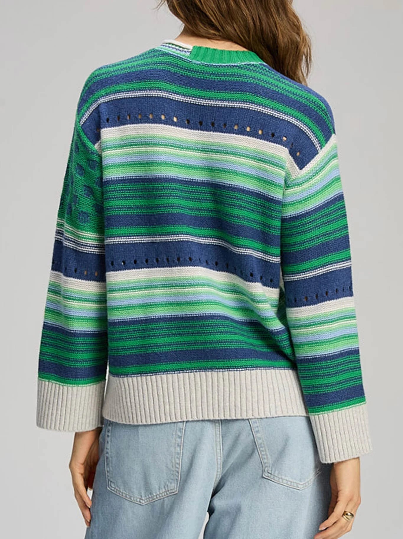 Stripe Pop Jumper