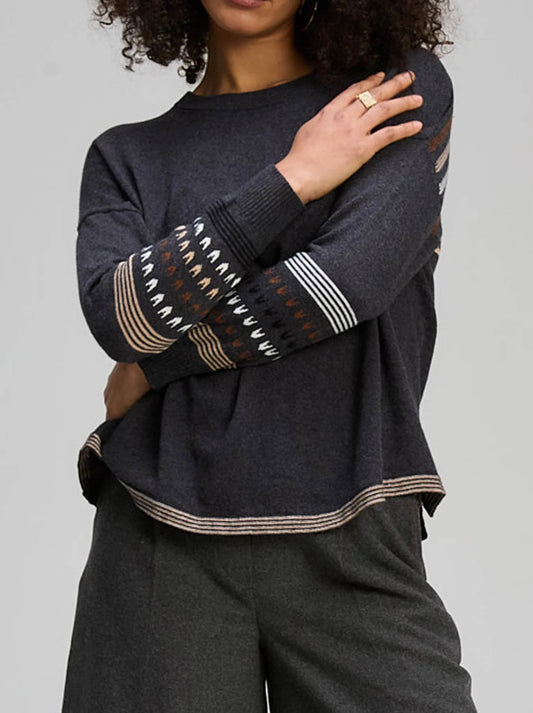 Textured Swing Jumper