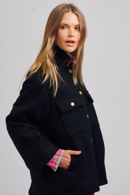 Allegra Relaxed Wool Blend Jacket