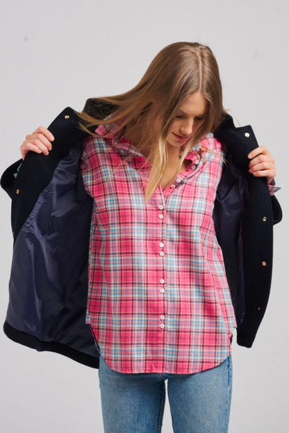 Allegra Relaxed Wool Blend Jacket