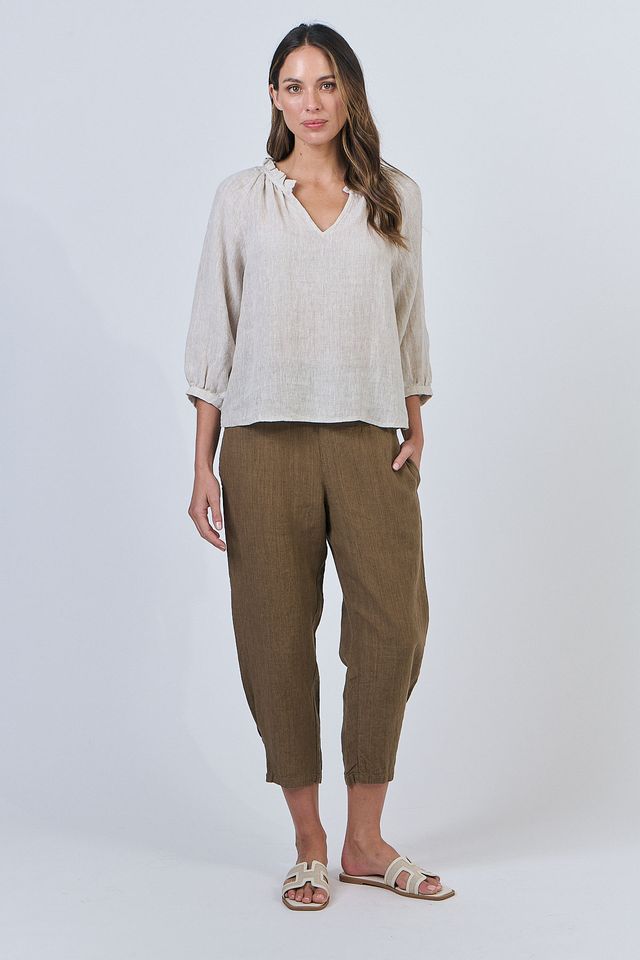 Frill Neck Top