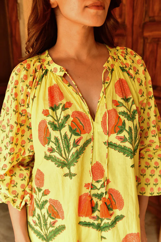 Marigold Bobby Top