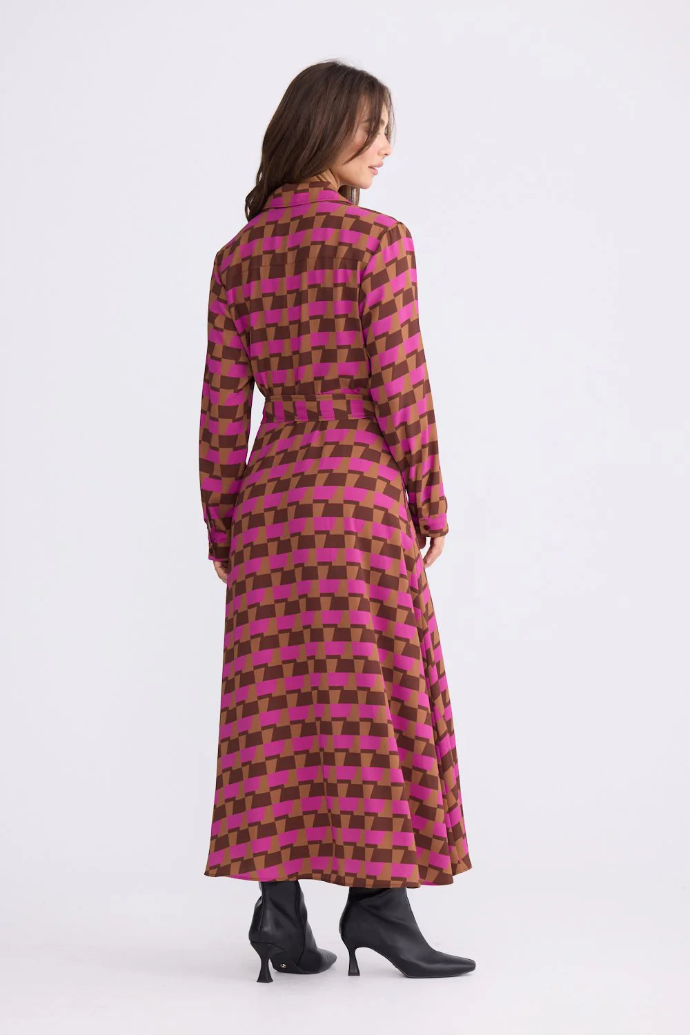 Rosellini Long Slv Dress