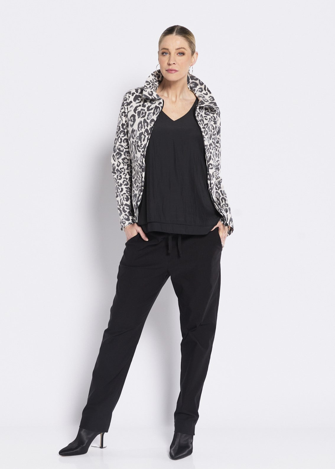 Long Slv Zip Jacket