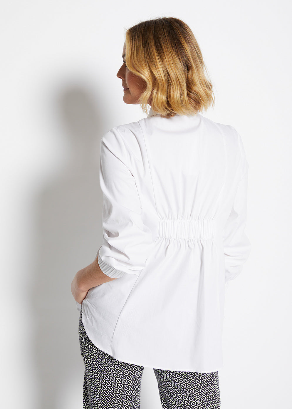 Long Sleeve Elastic Shirt