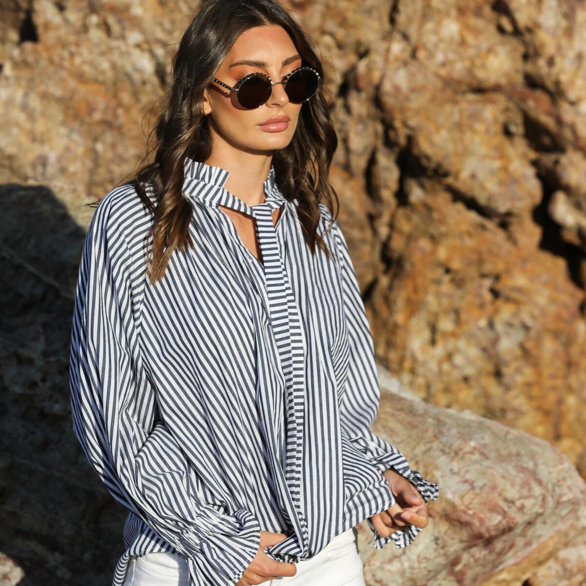 Danill Frill Stripe Shirt