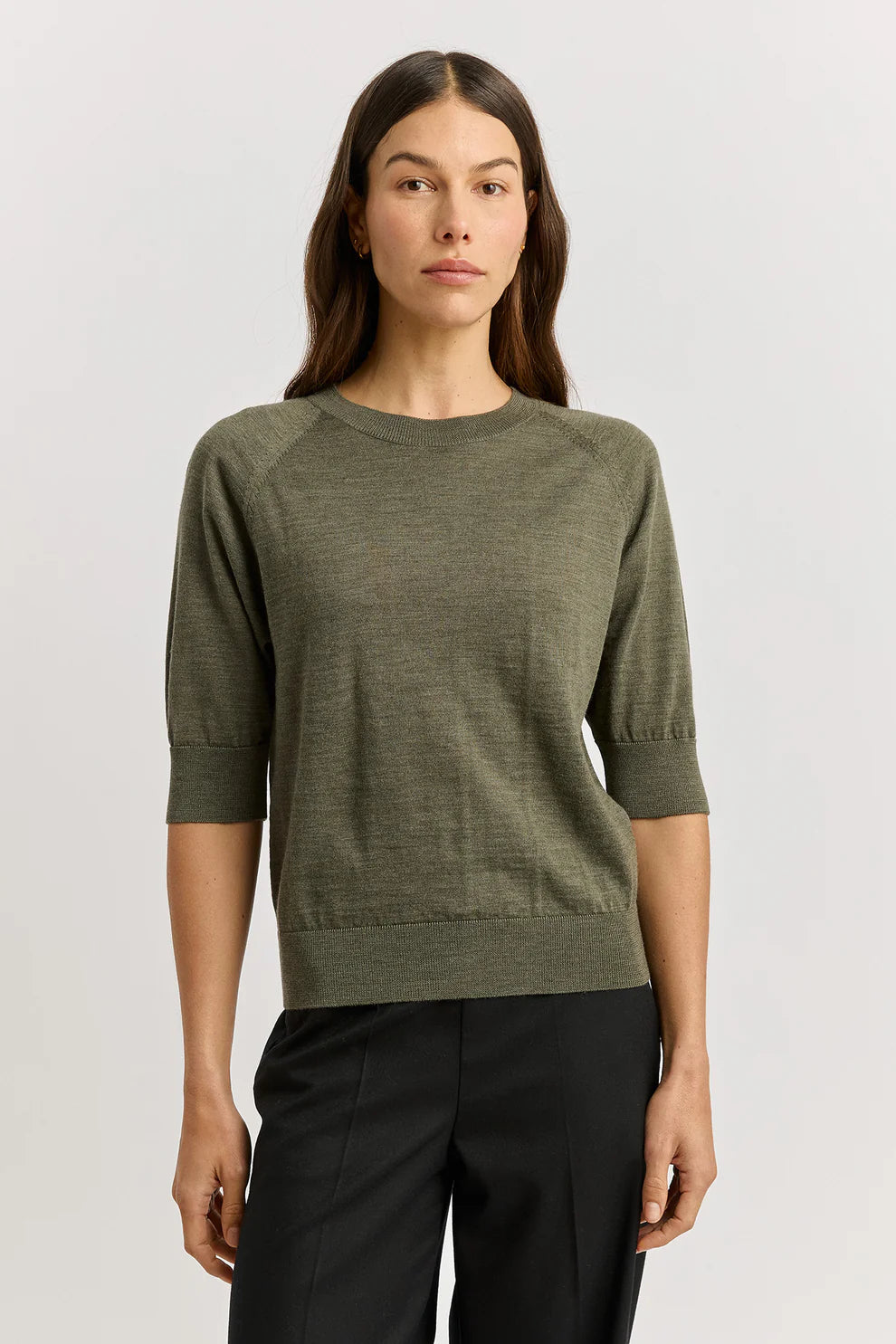 Extra Fine Raglan Sleeve Top